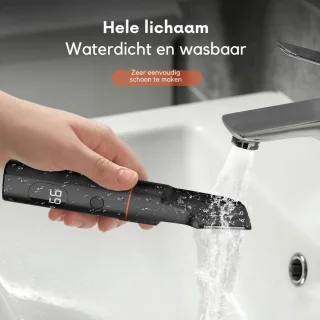 Body Hair Trimmer 4-in-1 voor Mannen USB Oplaadbaar Waterproof