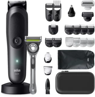 Wat vinden we goed aan de Braun All-in-One Series 9 trimmer AIO9560 grijs