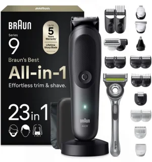 Braun All-in-One Series 9 trimmer AIO9560 grijs review
