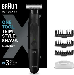 Braun All-in-One Series X XT3100 Scheerset Zwart