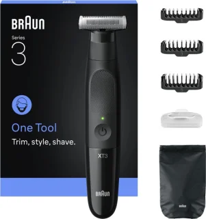 Braun All-in-One Series X XT3100 Scheerset Zwart