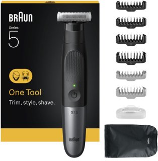 De Braun All-in-One Series XT5 XT5200 Scheer- en styler Grijs in één oogopslag