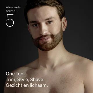 Braun All-in-One Series XT5 XT5200 Scheer- en styler Grijs