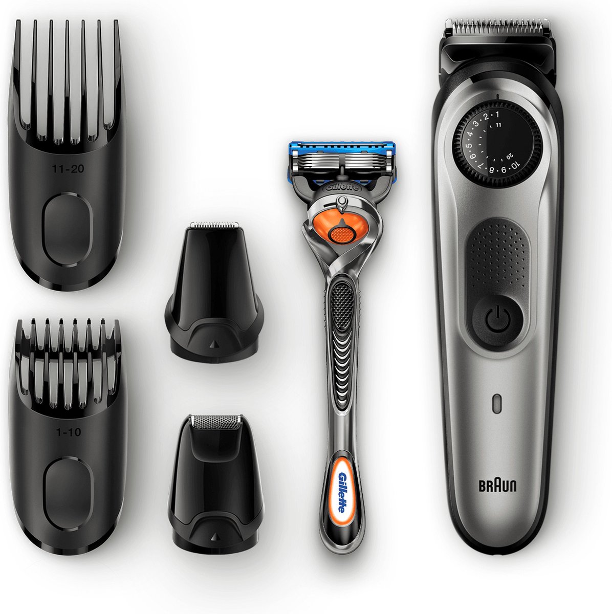 De Braun Baardtrimmer 7020 in één oogopslag