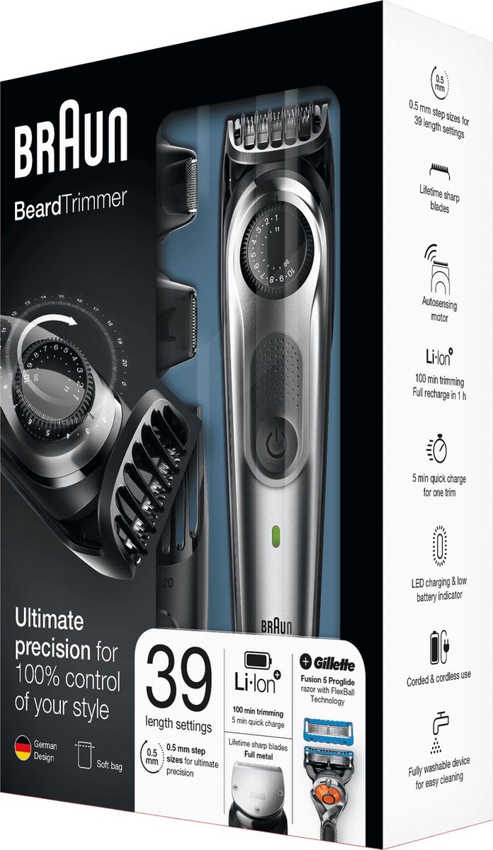 Wat vinden we goed aan de Braun Baardtrimmer 7020