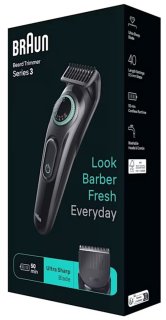 Braun Baardtrimmer BT3300 Zwart