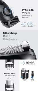 Braun Baardtrimmer Series 3 BT3520 Zwart