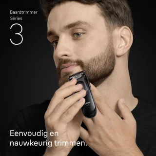 Braun Baardtrimmer Series 3 BT3520 Zwart
