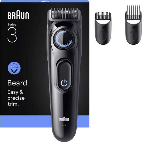 Braun Baardtrimmer Series 3 BT3520 Zwart review