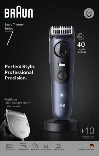 Braun Baardtrimmer Series 7 BT7540 Blauw