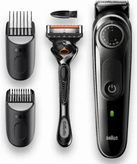 Braun BeardTrimmer 3 BT3342 baardtrimmer zwart/grijs