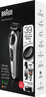 Braun BT5260 Baard- en Haartrimmer Zwart/Metaalzilver