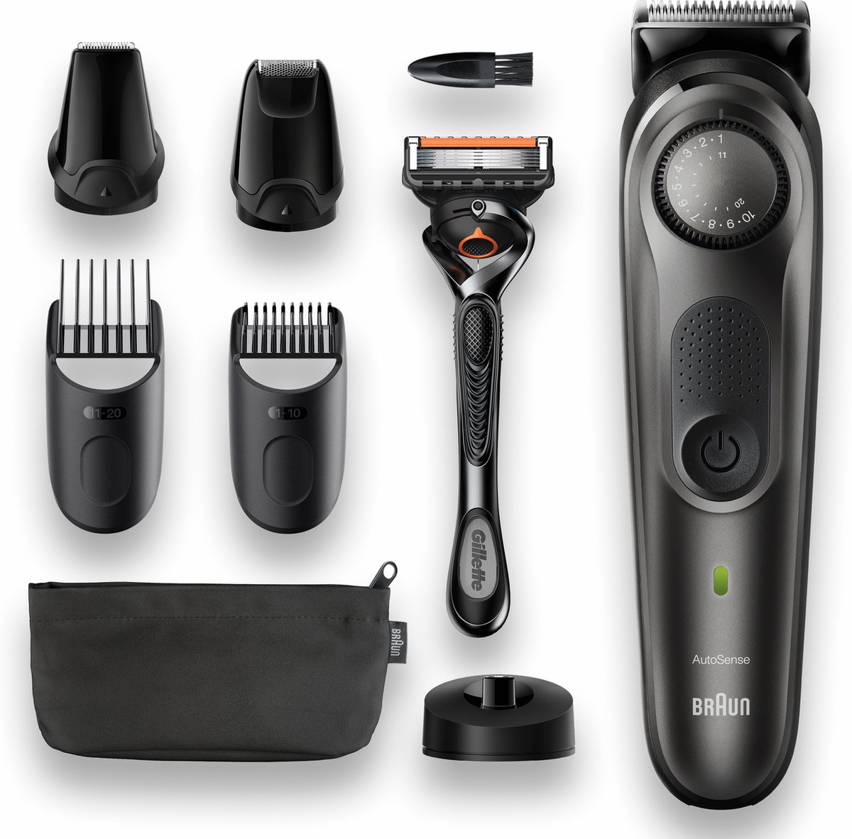 Braun BT7340 Baardtrimmer Zwart