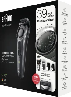 Braun BT7340 Baardtrimmer Zwart