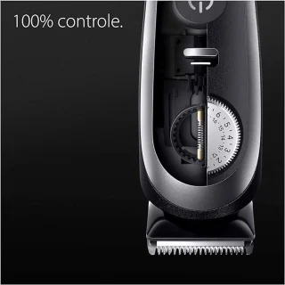 Braun BT9420 BeardTrimmer Accu Nat en Droog Zwart-Grijs