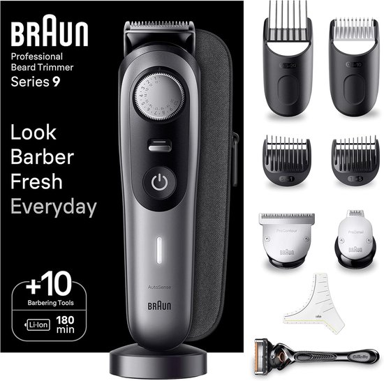 Braun BT9420 BeardTrimmer Accu Nat en Droog Zwart-Grijs review
