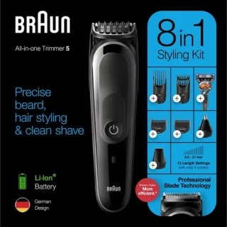 Braun MGK5260 Baard- en Haartrimmer Zwart/Grijs review