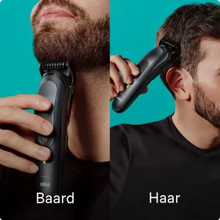 Braun MGK7491 Body Trimmer Zwart Leigrijs