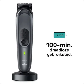Braun MGK7491 Body Trimmer Zwart Leigrijs