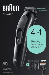 Braun Multigroomer 3 SK3300 Baard- en Haartrimmer