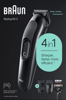 Braun Multigroomer 3 SK3300 Baard- en Haartrimmer
