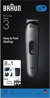 Braun Series 3 AIO3540 All-in-One Baardtrimmer & Tondeuse