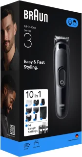 Braun Series 3 AIO3560 Baardtrimmer & Tondeuse