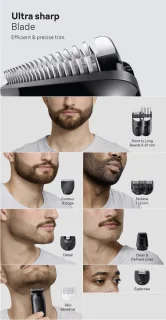 Braun Series 3 AIO3560 Baardtrimmer & Tondeuse