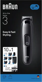Braun Series 3 AIO3560 Baardtrimmer & Tondeuse