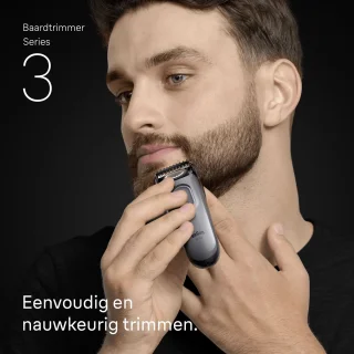 Braun Series 3 BT3560 Baardtrimmer Grijs