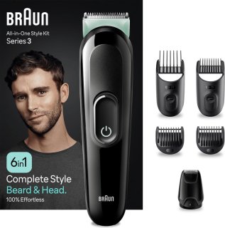 De Braun Series 3 MGK3411 Multigroomer in één oogopslag