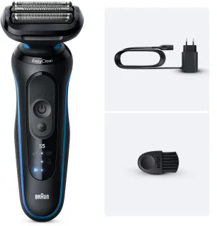 Braun Series 5 52-B1000s Elektrisch Scheerapparaat Blauw
