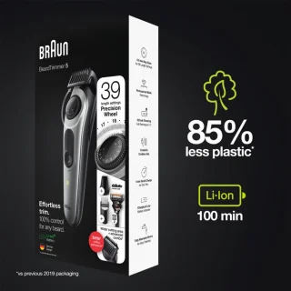 Braun Series 5 BT5360 Baardtrimmer met Gillette mes