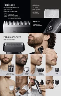 Braun Series 7 AIO7560 Style Kit Trimmer