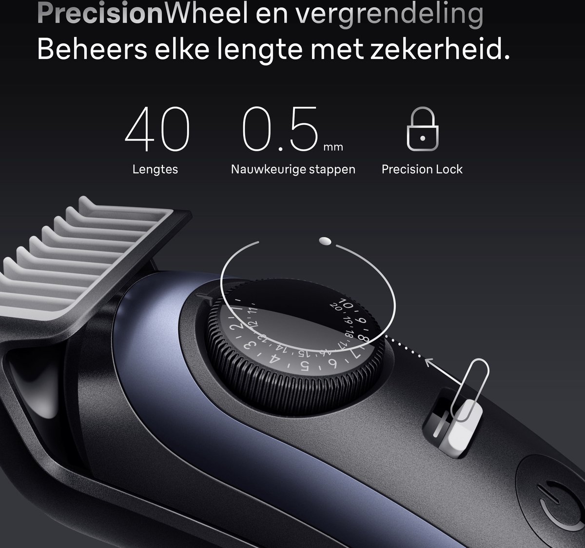 Wat vinden we goed aan de Braun Series 7 Baardtrimmer BT7520 Blauw