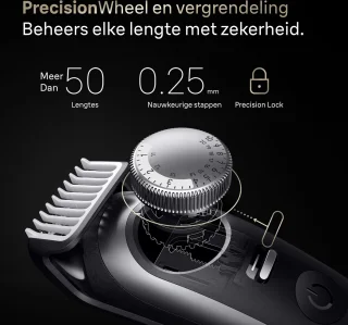 Braun Series 9 BT9520 Baardtrimmer Chroom