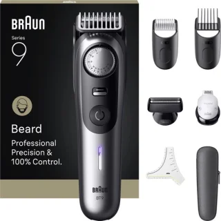 Braun Series 9 BT9520 Baardtrimmer Chroom