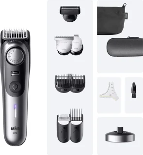 Braun Series 9 BT9560 Baardtrimmer Chroom