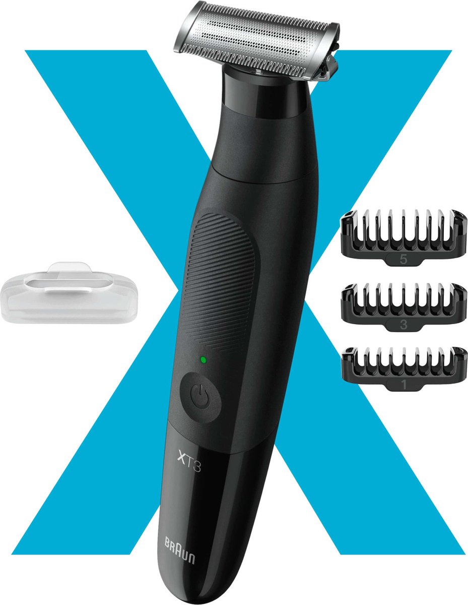 De Braun Series X XT3100 Hybride Trimmer Zwart in één oogopslag