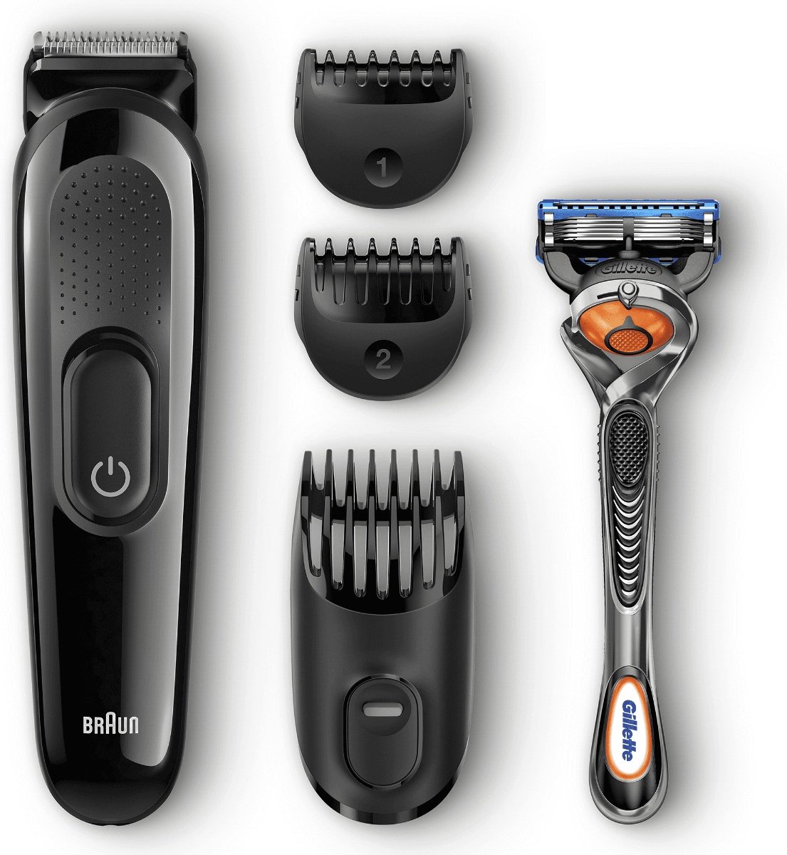 De Braun SK3000 Styling Kit baard- en haartrimmer in één oogopslag