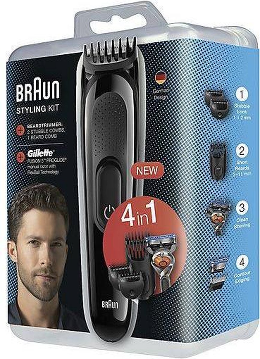 Wat vinden we goed aan de Braun SK3000 Styling Kit baard- en haartrimmer