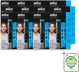 Braun trimset 7-in-1 - 1 trimapparaat - 6 opzetstukken