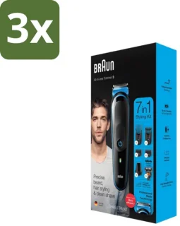 Braun trimset 7-in-1, 3 stuks