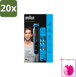Braun trimset 7-in-1 – baard- en gezichtshaartrimmer