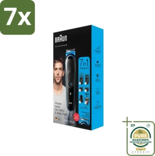 Braun trimset 7-in-1 grootverpakking