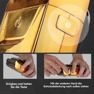 CHIWIN Haartrimmer en Scheerapparaat - Metalen Set