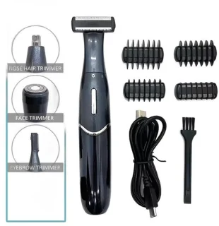 Currero foil shaver - hoofd scheerapparaat met trimmer