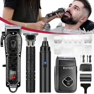 Currero Foil Shaver scheerapparaat met trimmer voor mannen