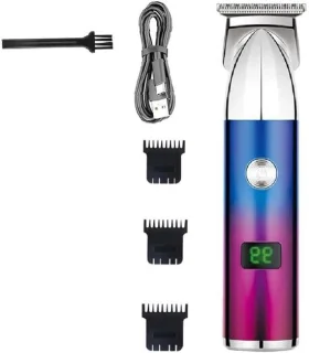 Draadloze tondeuse, baardtrimmer en haarklipper - zwart