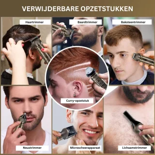 Wat vinden we goed aan de DVDSS® Baardtrimmer Scheerapparaat Goud